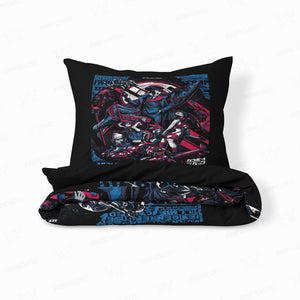 Cowboy Bebop Space Station Embossed Poster Classic Comforter Set