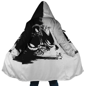 Pokemon Cubone Haunted Ghastly Gengar Hooded Cloak Coat