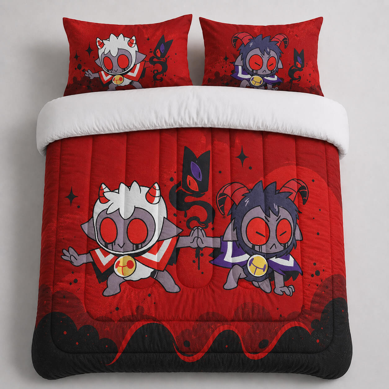 Bettwäsche-Set – Batik Cool Hip Farb-Strudel