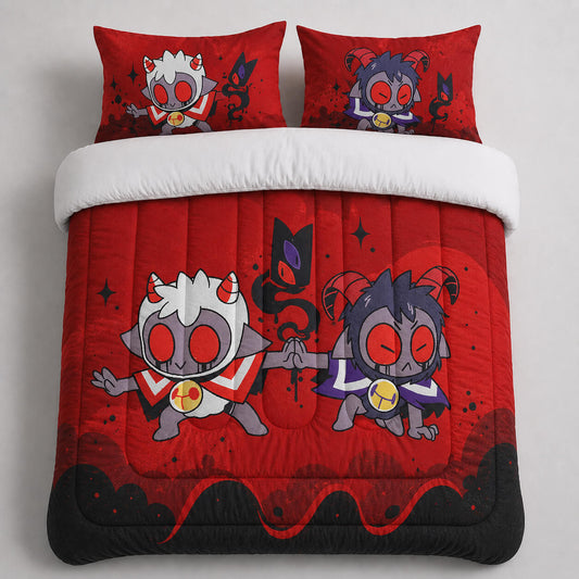 Cult of The Lamb Comforter Bedding