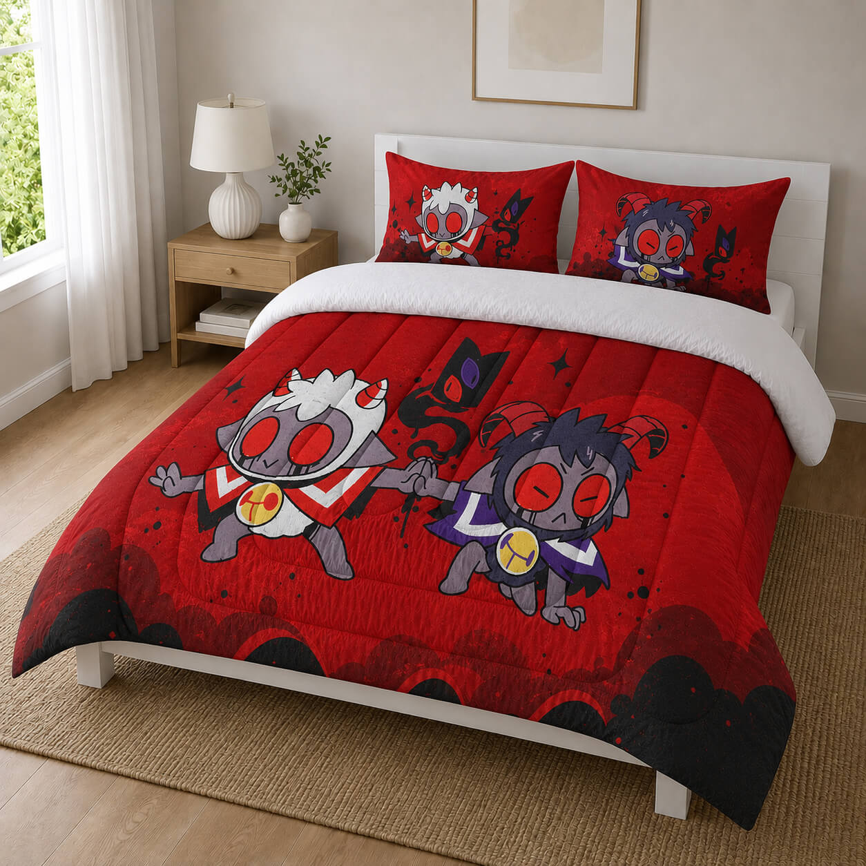 Bettwäsche-Set – Batik Cool Hip Farb-Strudel
