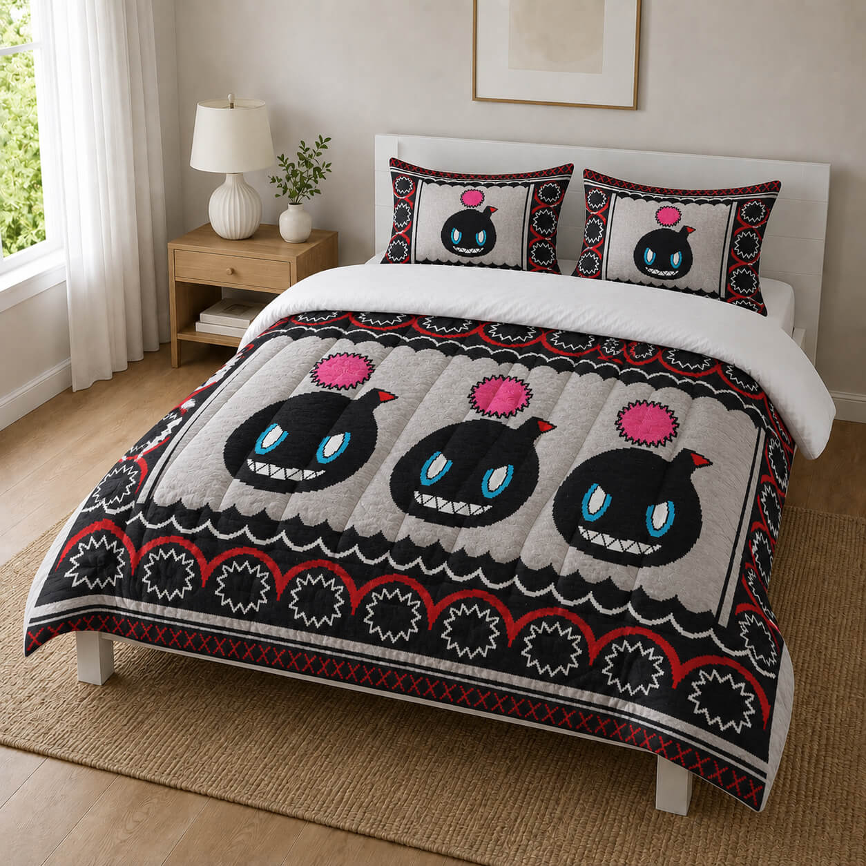 Dark Chao Sonic Comforter Bedding