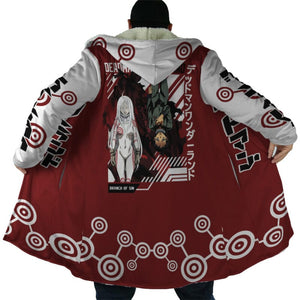 Ganta Shiro Deadman Wonderland Hooded Cloak Coat