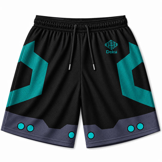Deku My Hero Academia Mesh Shorts