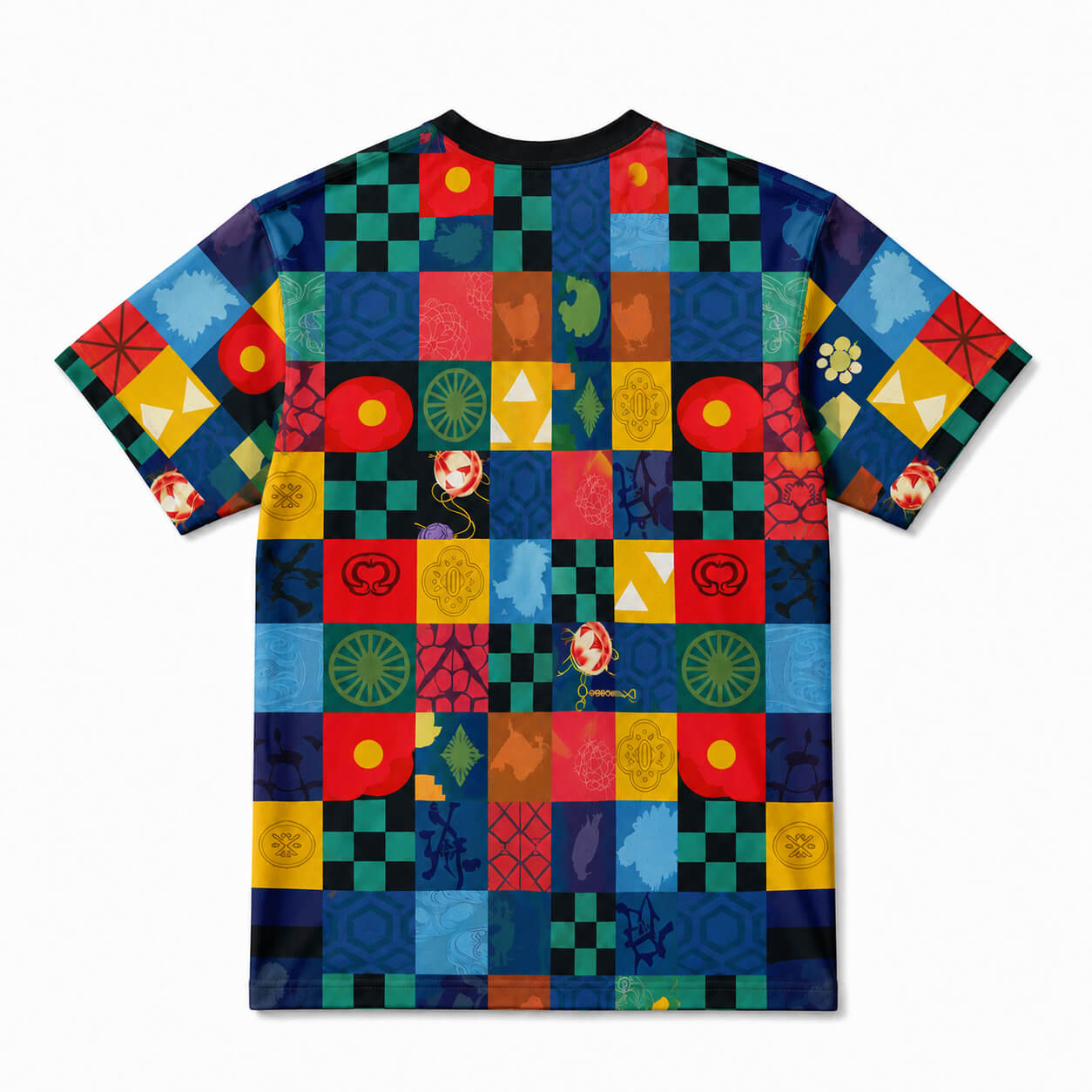 Demon Slayer All Emblem Patches T-Shirt