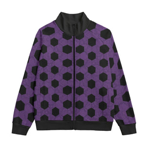 Upper Rank Demon Pattern Collar Up Jacket