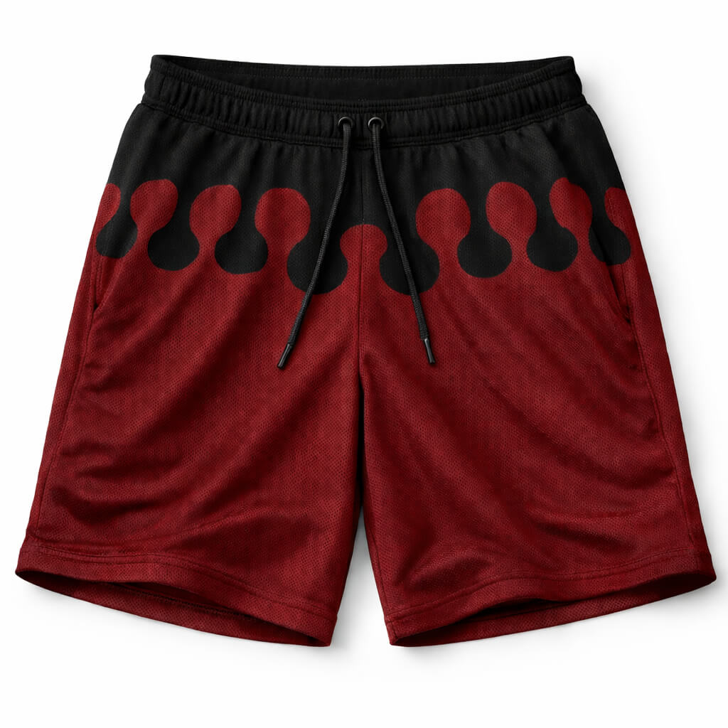 Doma Demon Slayer Mesh-Shorts