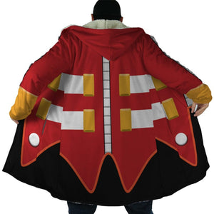 Dr. Eggman Sonic the Hedgehog Dream Hooded Cloak Coat