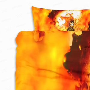 Dragon Slayer Natsu Dragneel Fire Fist  Comforter Set