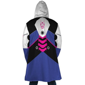 Overwatch Dva Hooded Cloak Coat