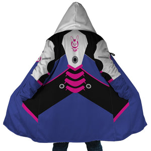 Overwatch Dva Hooded Cloak Coat