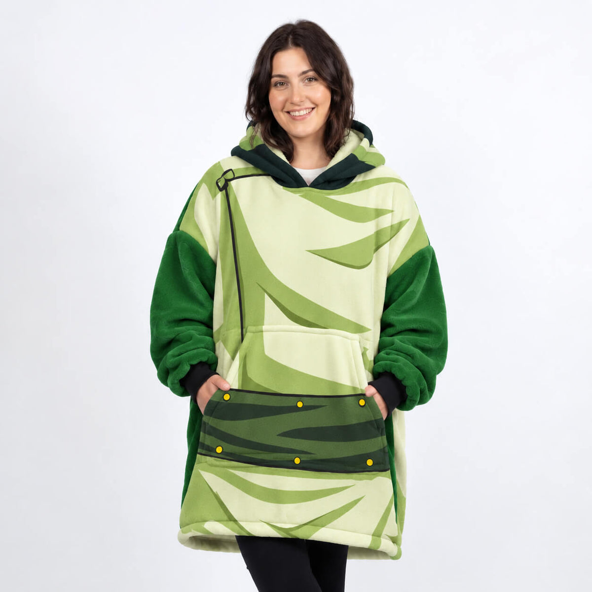 Avatar Earth Kingdom earthbender blanket hoodie