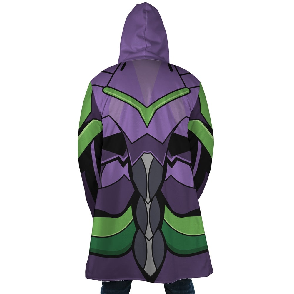 Evengelion Eva Uni-01 Hooded Cloak Coat