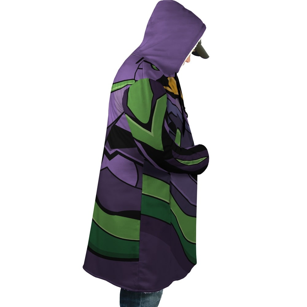 Evengelion Eva Uni-01 Hooded Cloak Coat
