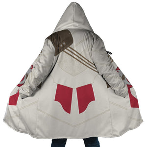 Ezio Auditore Assassin's Creed Hooded Cloak Coat