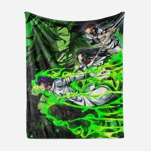 Fanart Characters The Wrong Way to Use Healing Magic Throw Blanket