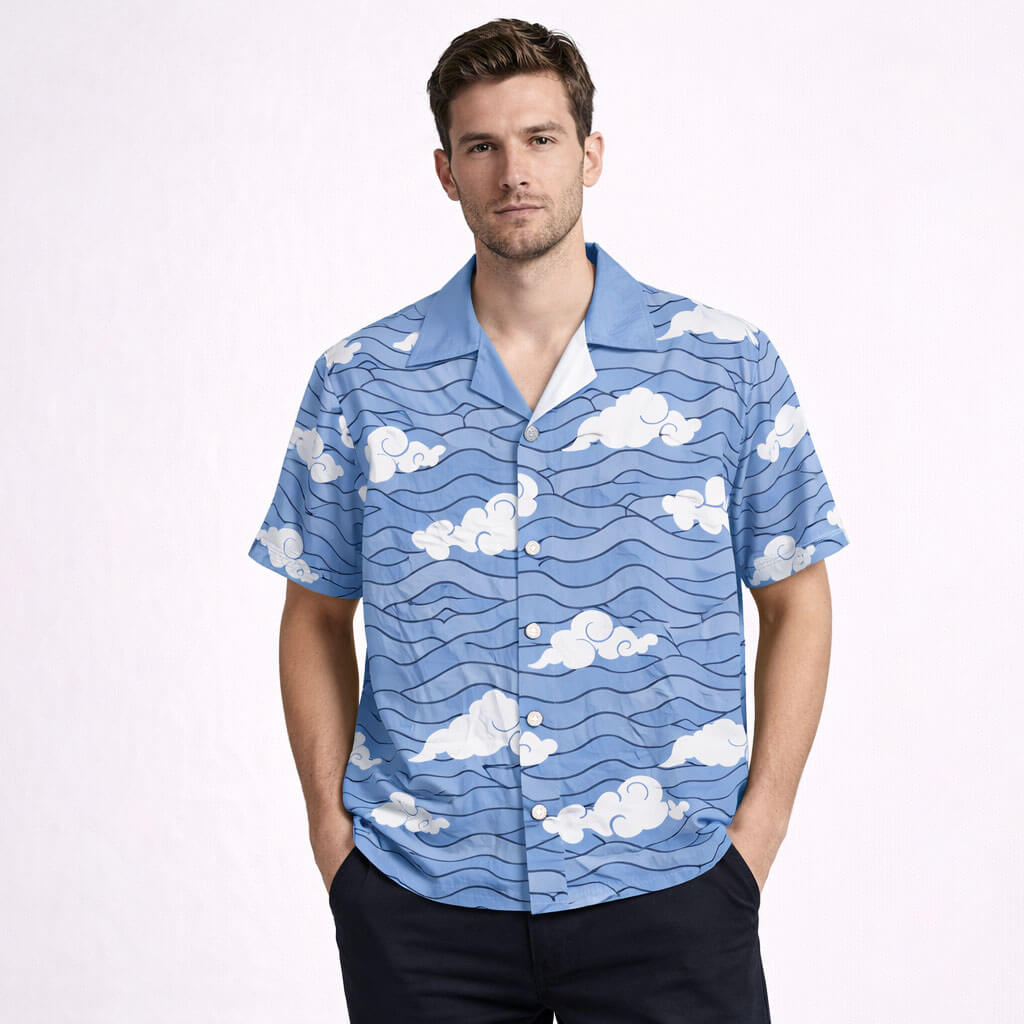 Tanjiro Kamado Demon Slayer Letzte Auswahl Button Up Shirt