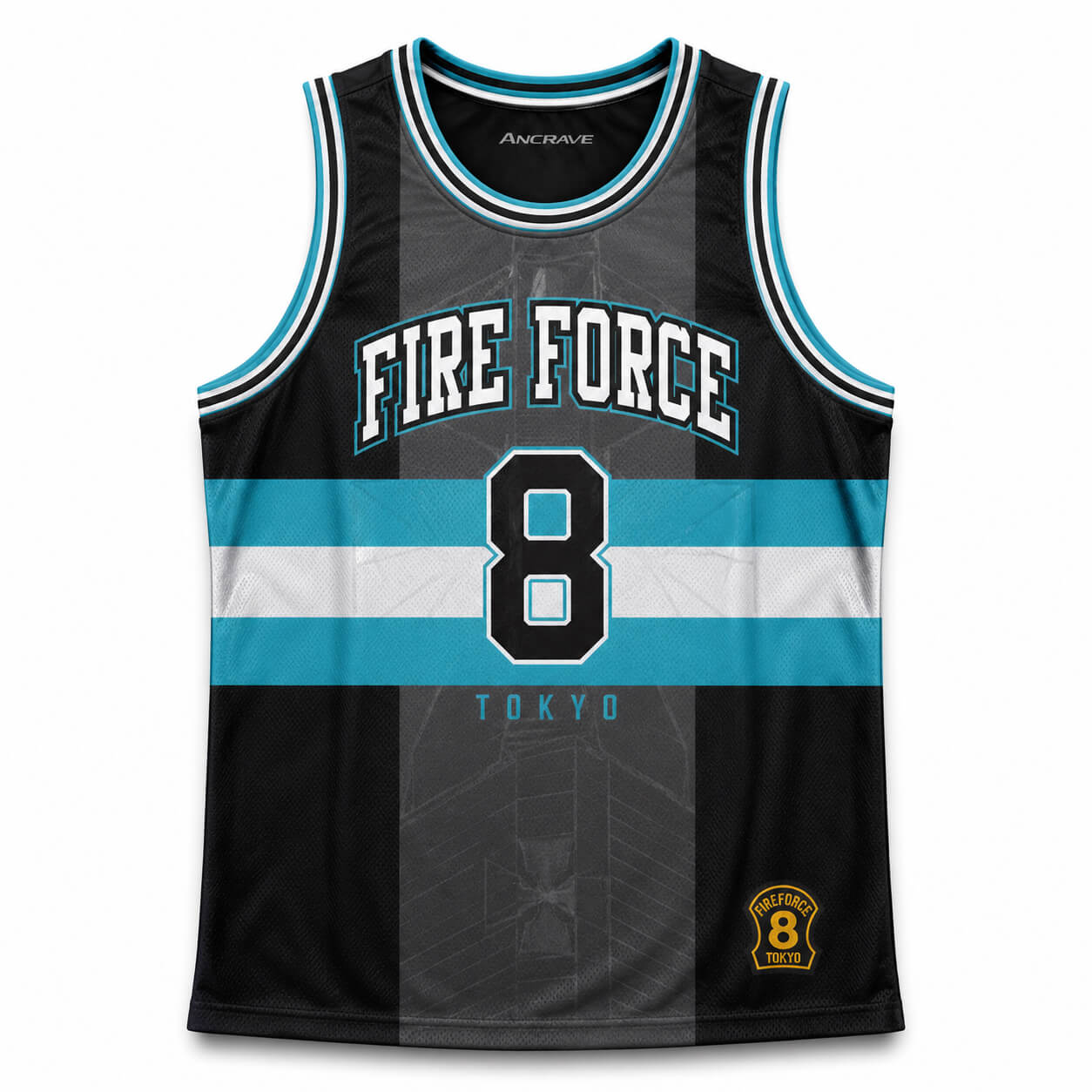 Fire Force Tokyo 8 Basketball Jersey