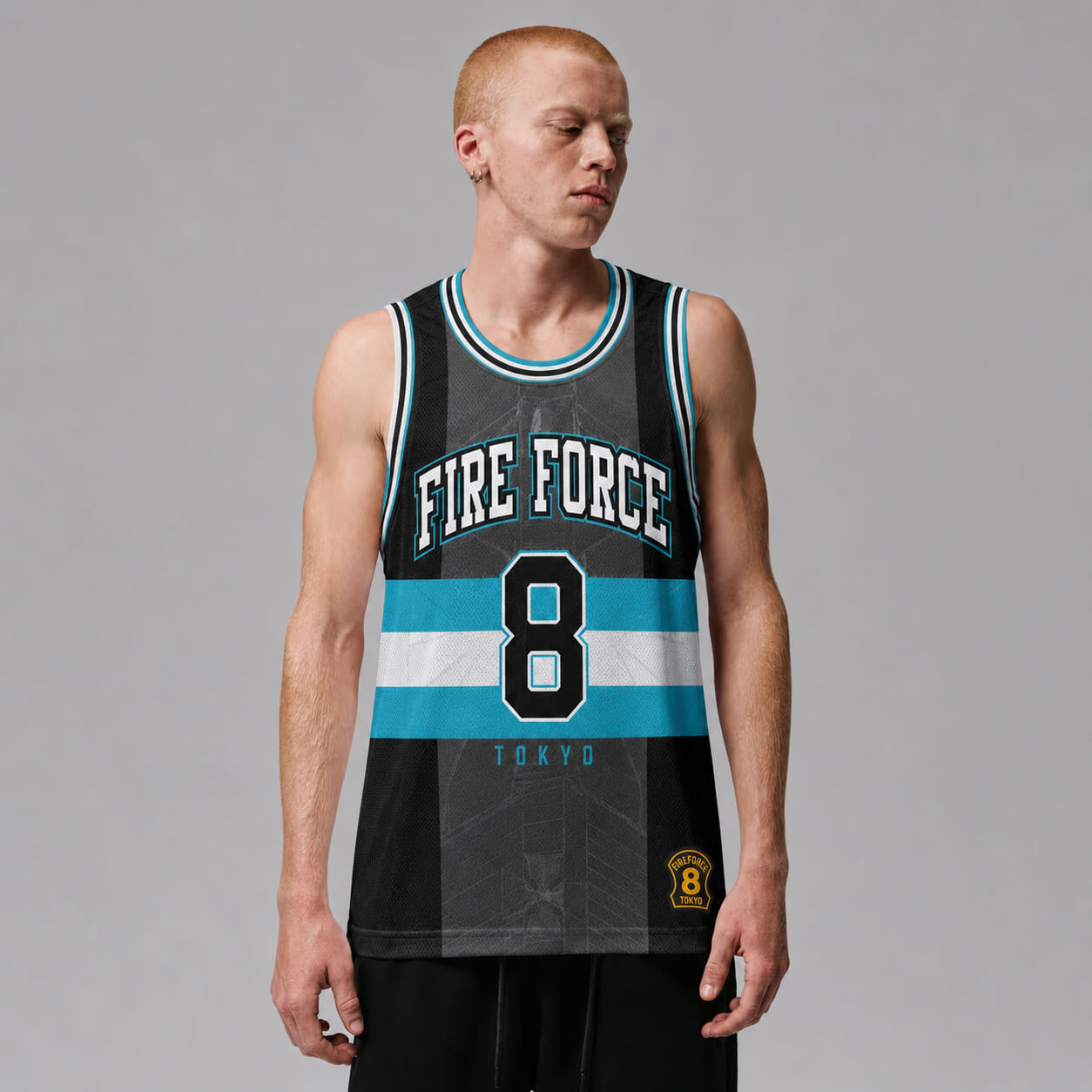 Fire Force Tokyo 8 Basketball Jersey