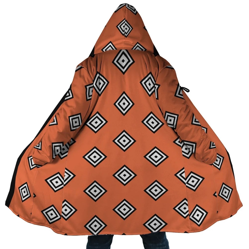 Jinbe One Piece Hooded Cloak Coat