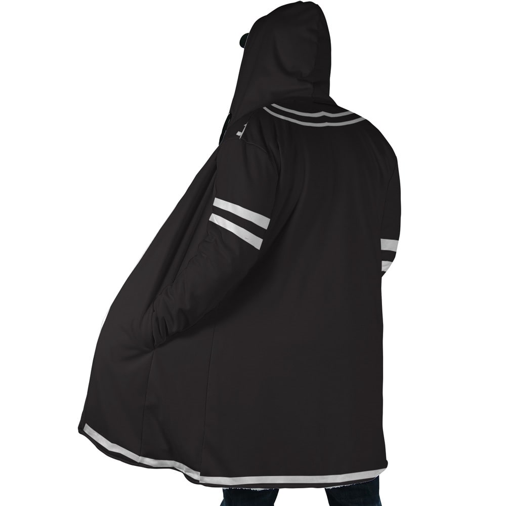 Full-Time Magister Minimalist Style Hooded Cloak Fleece Coat