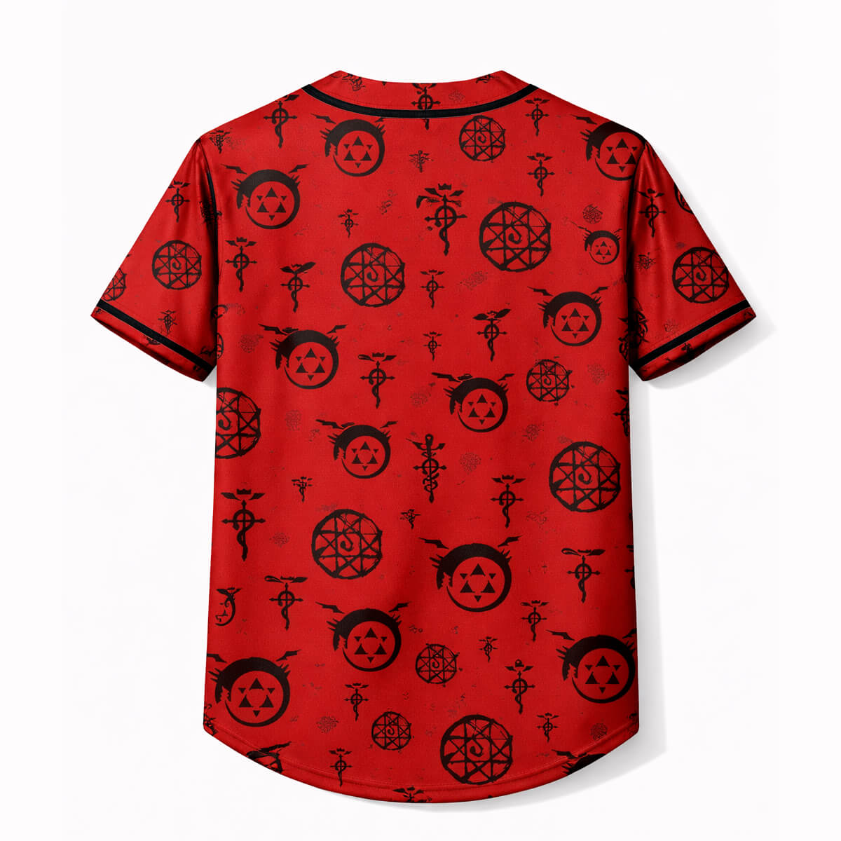 Fullmetal Alchemist Transmutationskreis Baseballtrikot