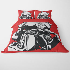 Fullmetal Alchemist Elric Brothers Duvet Cover Bedding