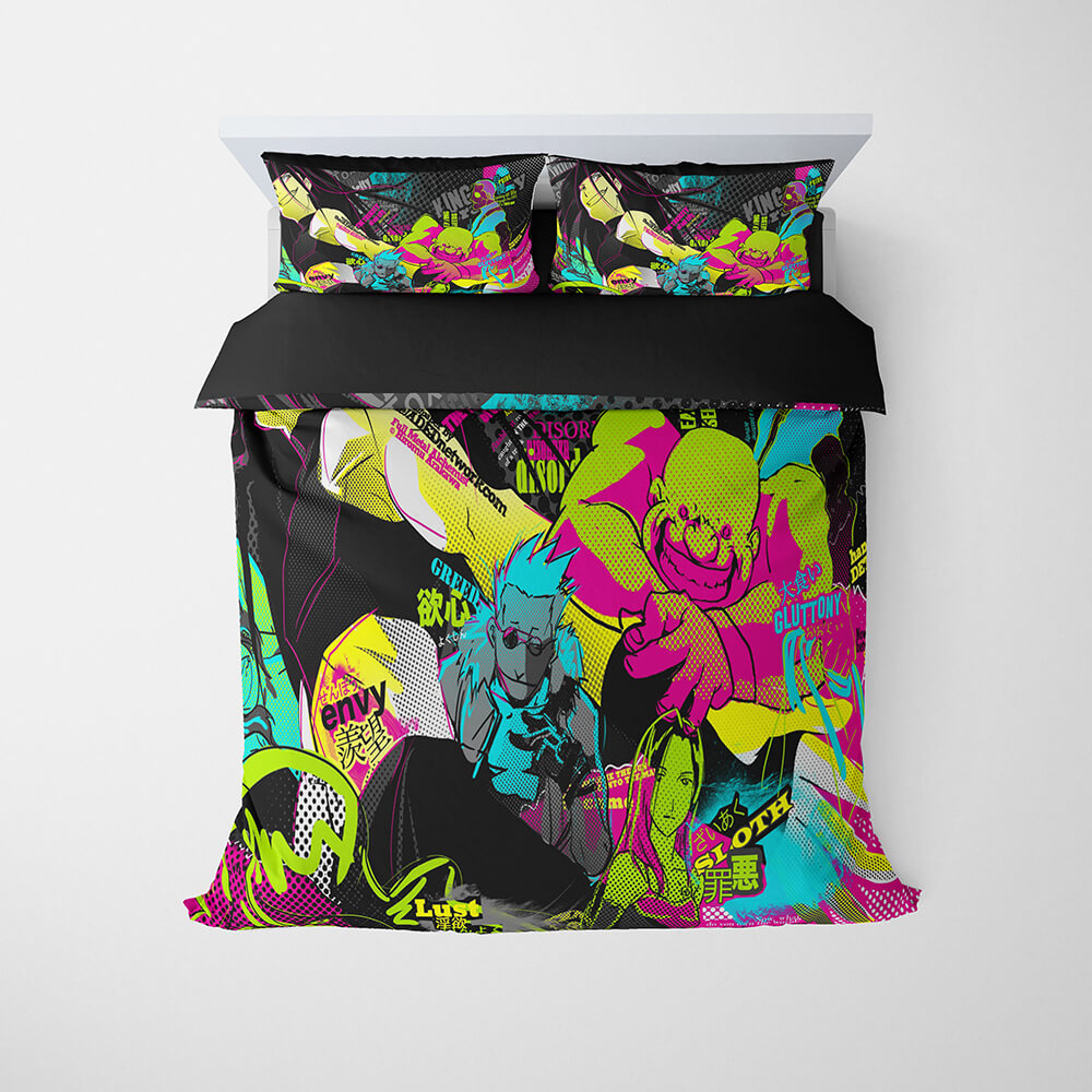 Fullmetal Alchemist Sin Blend Comforter Set