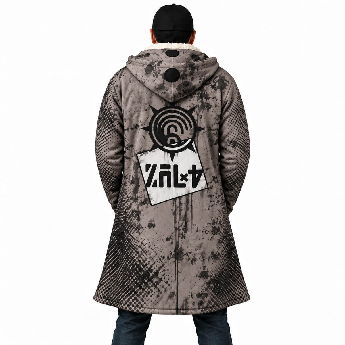 Gachiakuta Graffiti Hooded Cloak Coat