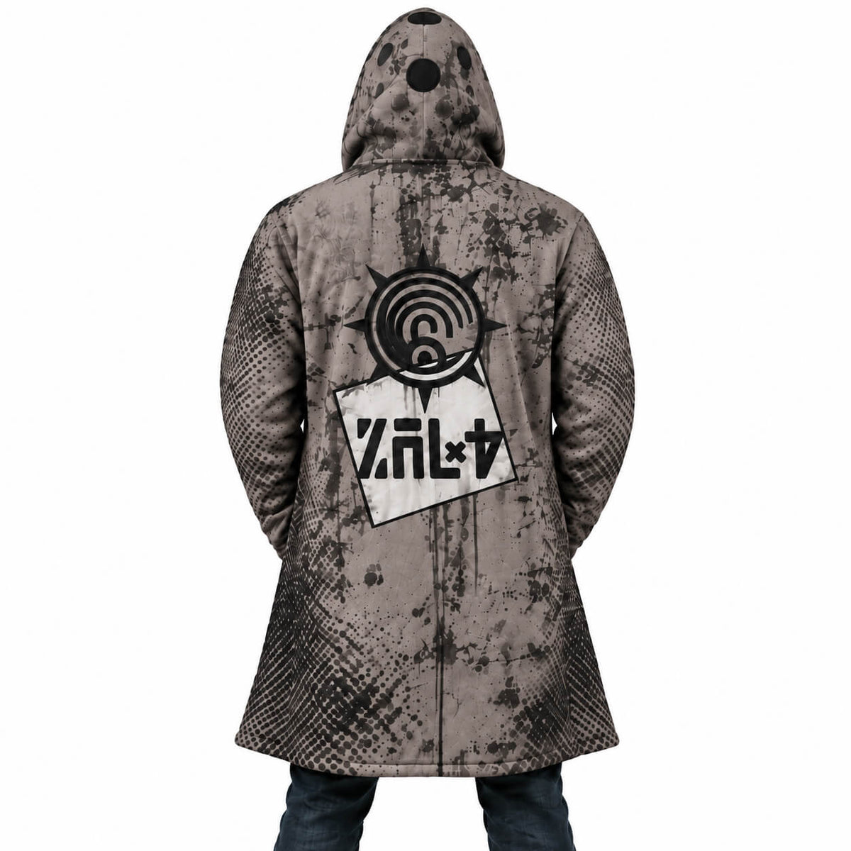 Gachiakuta Graffiti Hooded Cloak Coat