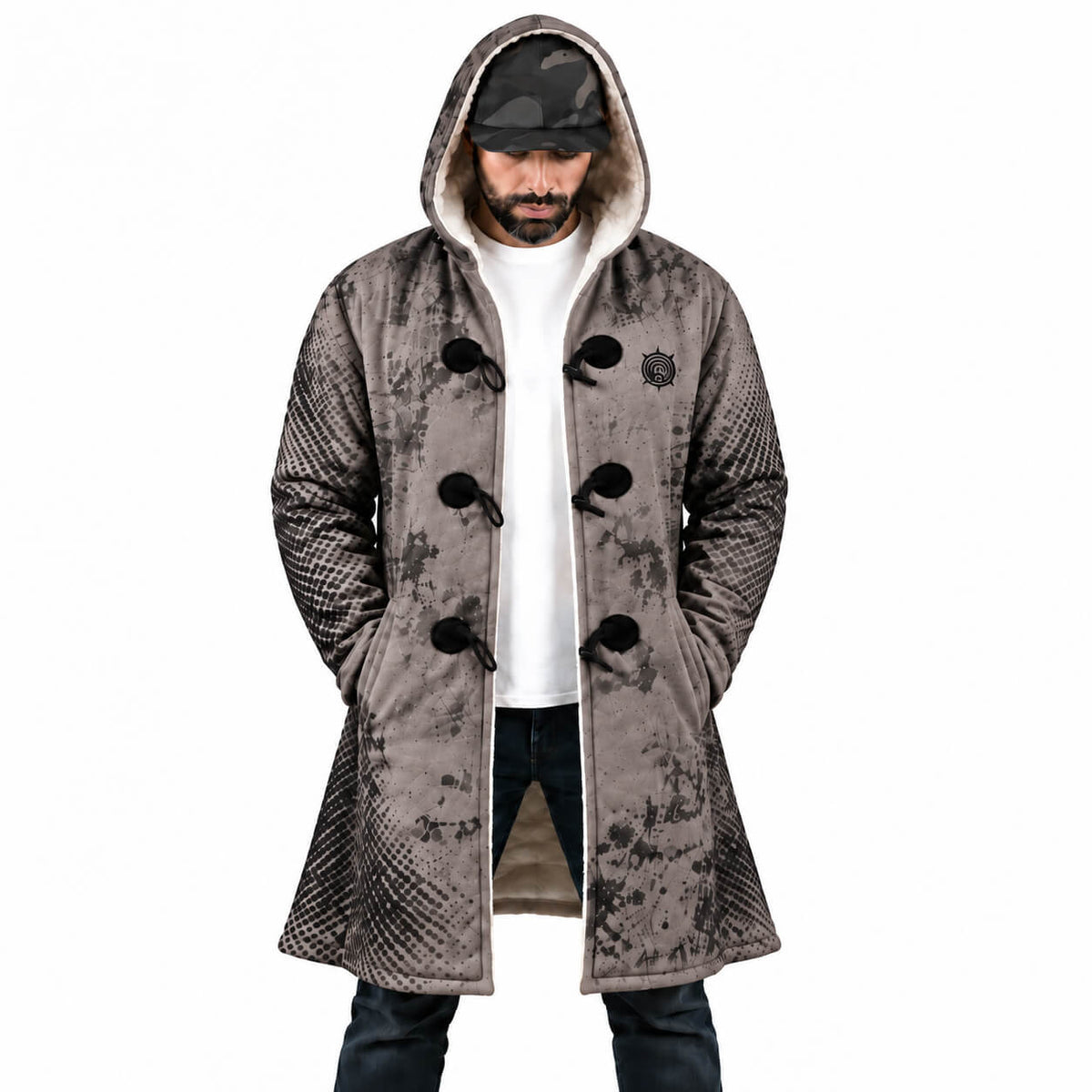 Gachiakuta Graffiti Hooded Cloak Coat