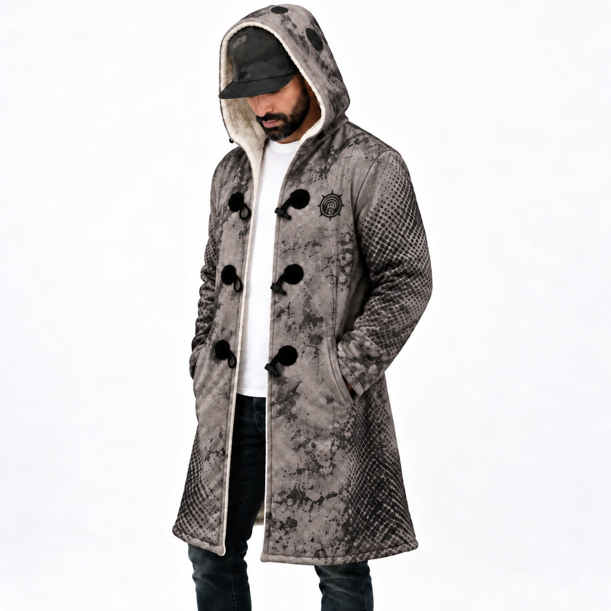 Gachiakuta Graffiti Hooded Cloak Coat