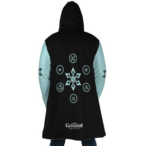 Genshin Impact Ganyu Hooded Cloak Coat