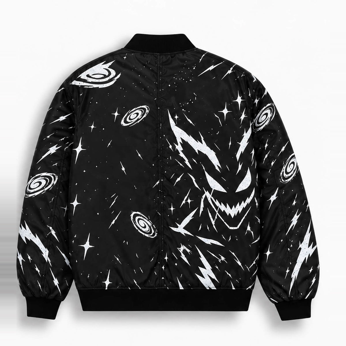 Garou Monochrome Bomber Jacket