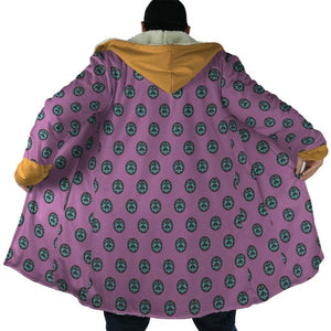 JoJo's Bizarre Adventure Giorno Giovanna Hooded Cloak Coat