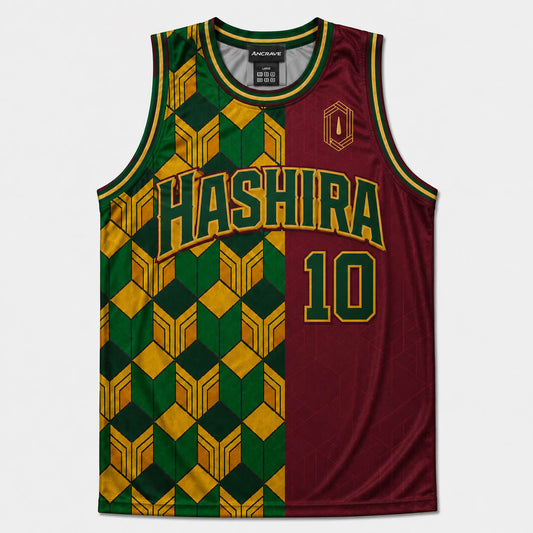 Giyu Tomioka Demon Slayer Basketball Jersey