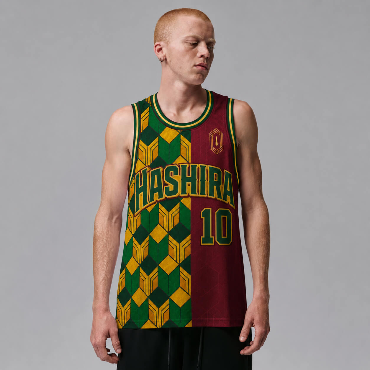 Giyu Tomioka Demon Slayer Basketball Jersey