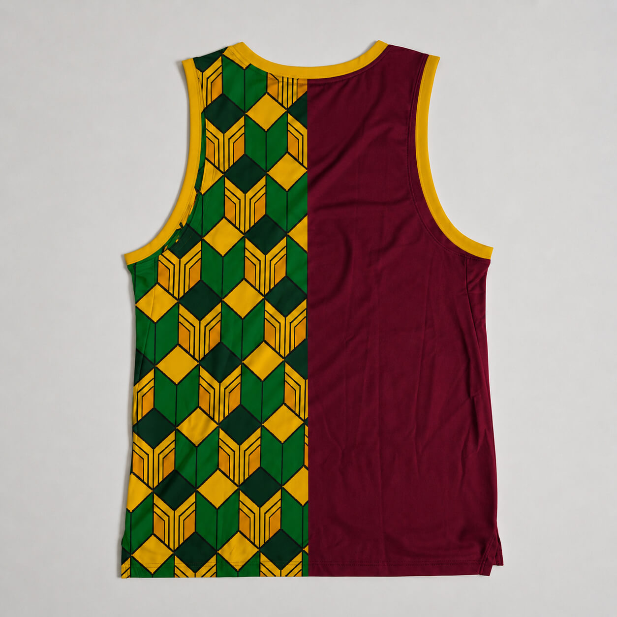 Blutdämonenkunst Muster Gebogener Saum Tanktop