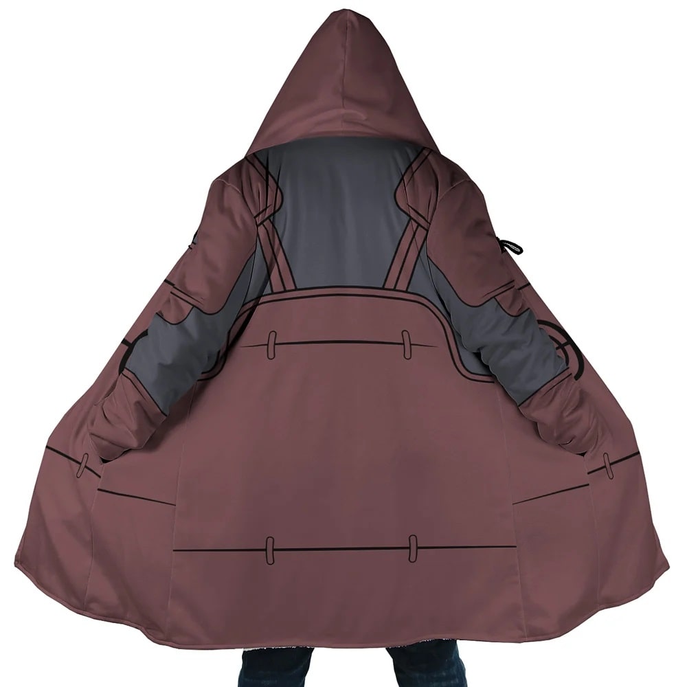 Hashirama Senju Naruto Hooded Cloak Coat