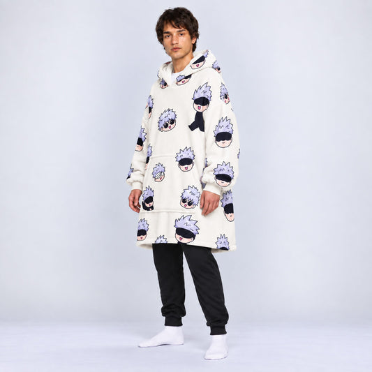 Gojo Jujutsu Kaisen Oversized Blanket Hoodie