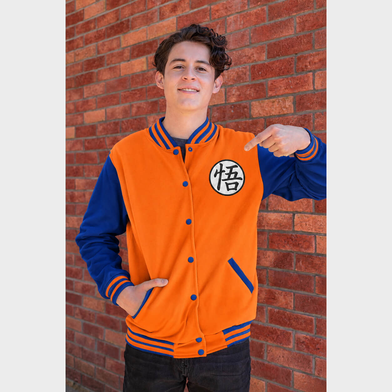 Goku Classic Baseball Jacket