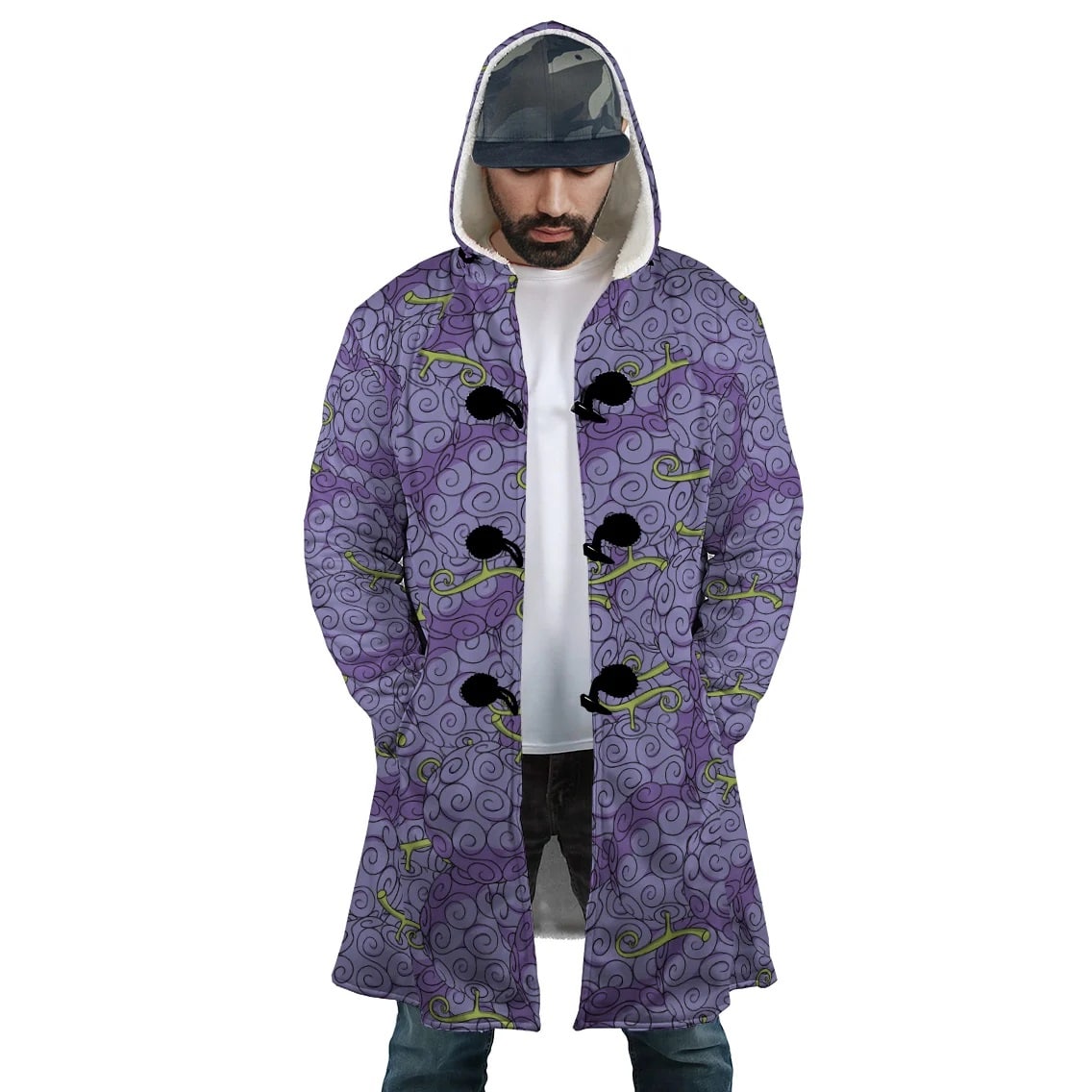 Gomu Gomu no Mi One Piece Hooded Cloak Coat