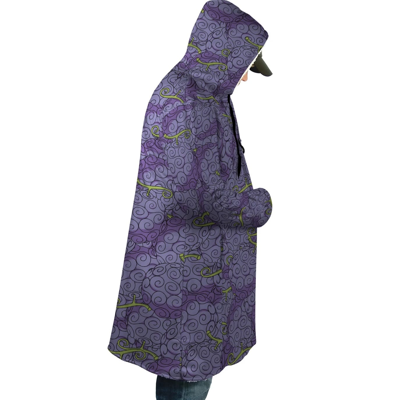 Gomu Gomu no Mi One Piece Hooded Cloak Coat