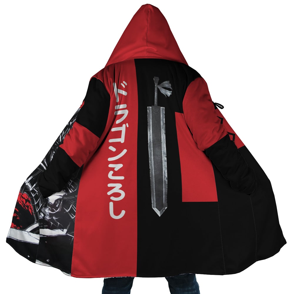 Dragon Slayer Berserk Hooded Cloak Coat