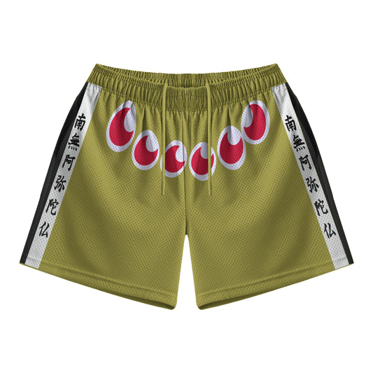 Stone Pillar Demon Corp Mesh shorts