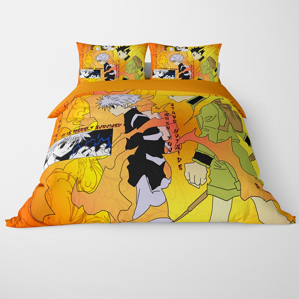 Hunter X Hunter Gon Killua Duvet Cover Bedding