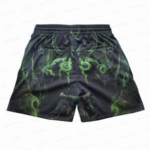 Illidan Stormrage World of Warcraft Mesh shorts