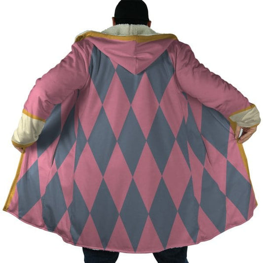 Studio Ghibli Jenkins Moving Castle Hooded Cloak Coat