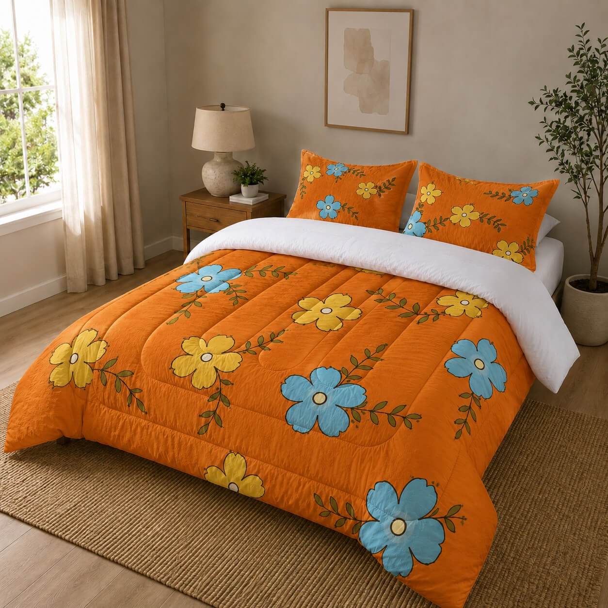 Jinbe Egghead One Piece Comforter Bedding