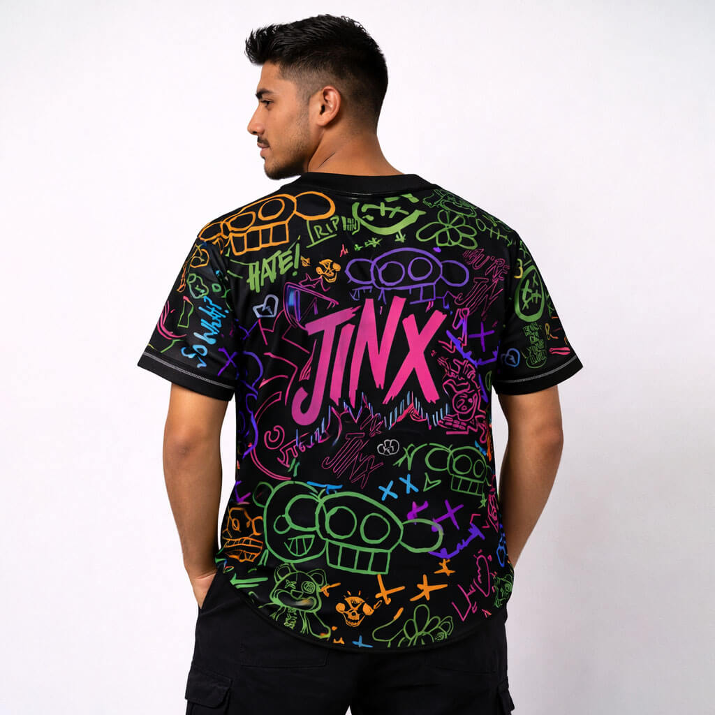 Jinx Arcane Baseball Jersey